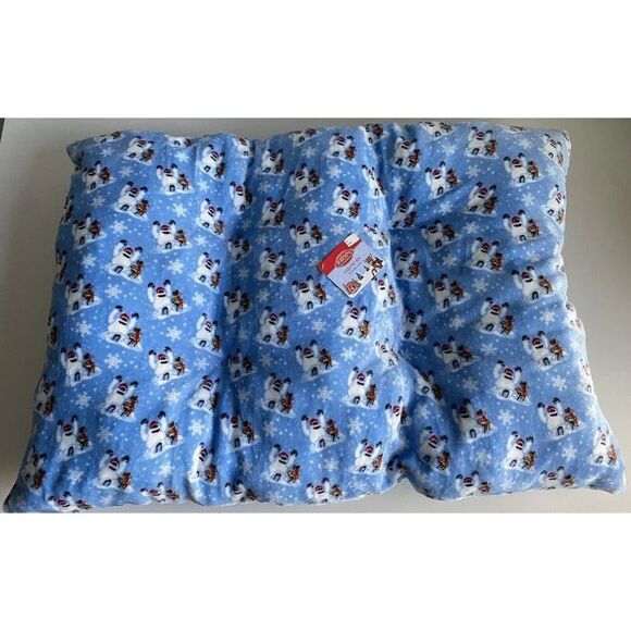 Rudolph The Red Nose Reindeer Bumble Pillow Dog Pet Bed Christmas 26X39” NEW - Picture 1 of 16